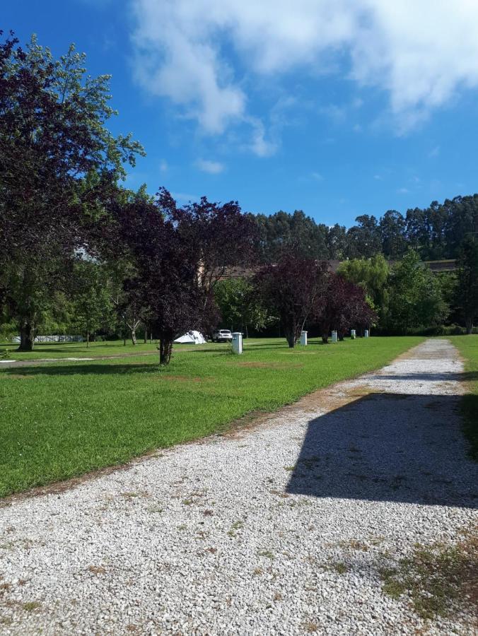 Camping Playa Sauces Рибадеселья Экстерьер фото